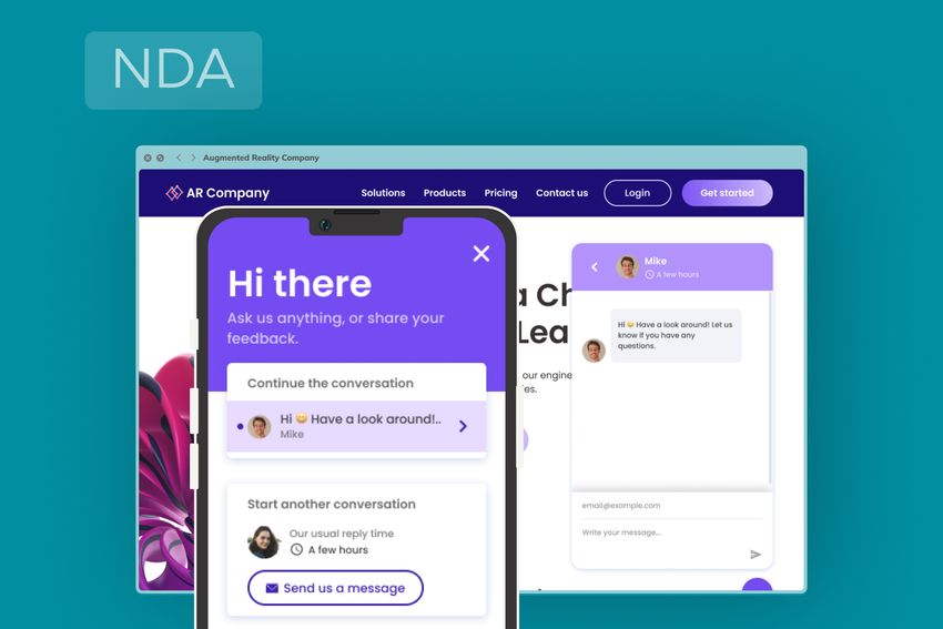 Machine Learning Chatbot Engineering for an AR Company